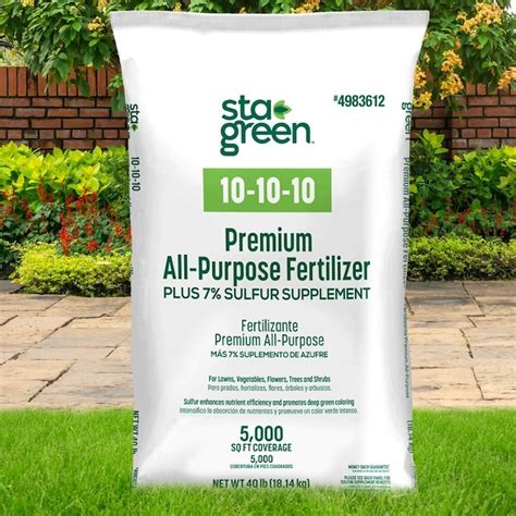 To help revive your grass, there are several steps you can take. . Lowes 10 10 10 fertilizer
